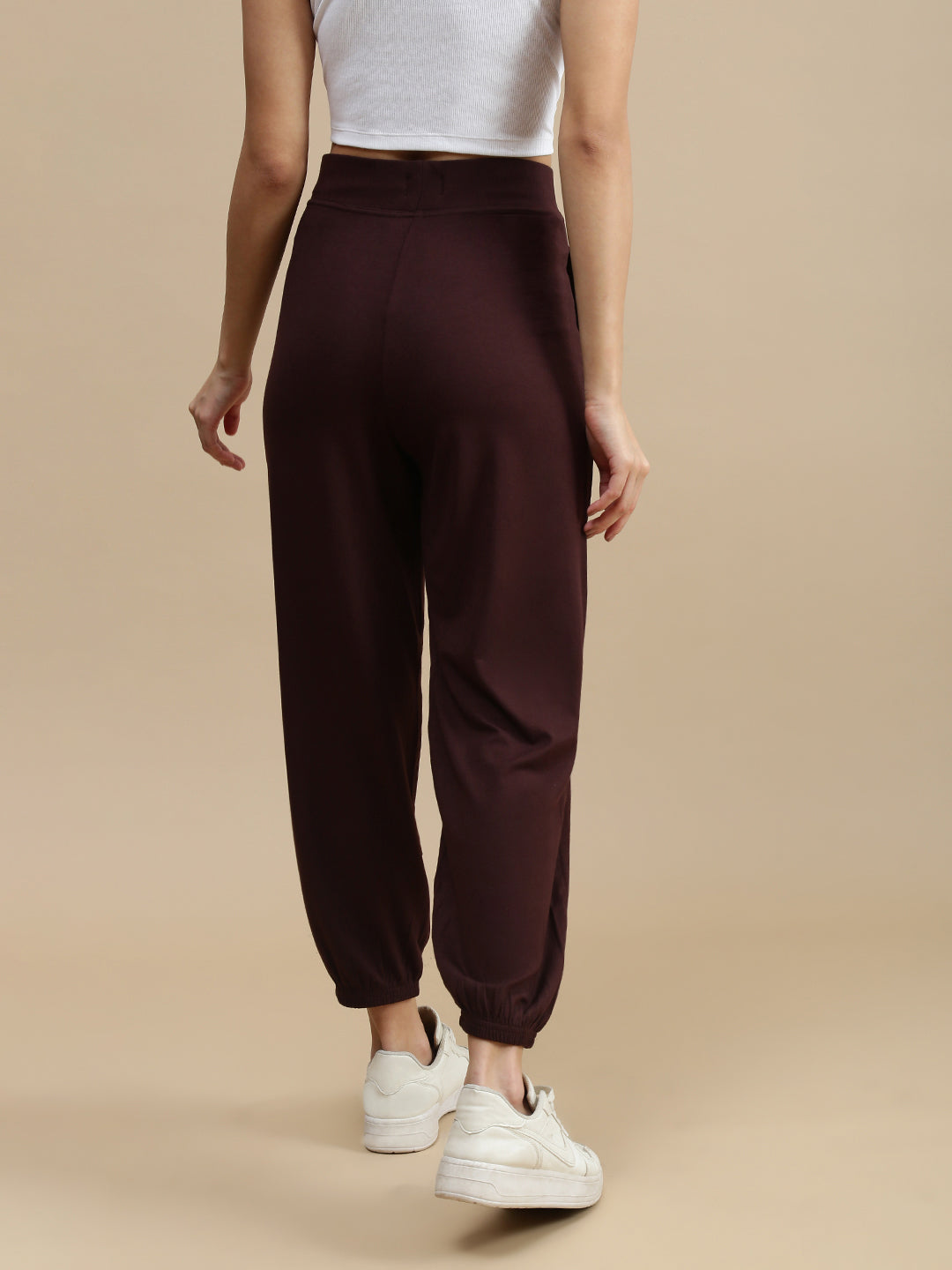 De Moza Women Casual Jogger Brown