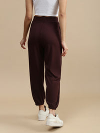 De Moza Women Casual Jogger Brown