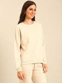 Sweatshirt-Chalk - De Moza