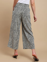 De Moza Women Casual Palazzo Black - De Moza