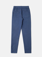 De Moza Girls Solid Jegging Indigo Blue