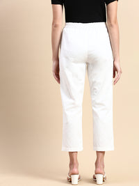 De Moza Women Casual Pant Natural