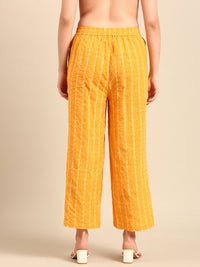 Culottes All Over Print-Yellow - De Moza
