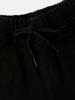 De Moza Girls Jeans Solid Denim Black - De Moza