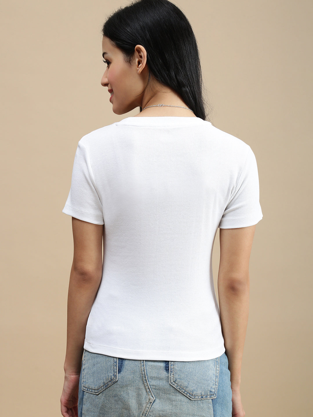 De Moza Women Casual Top White
