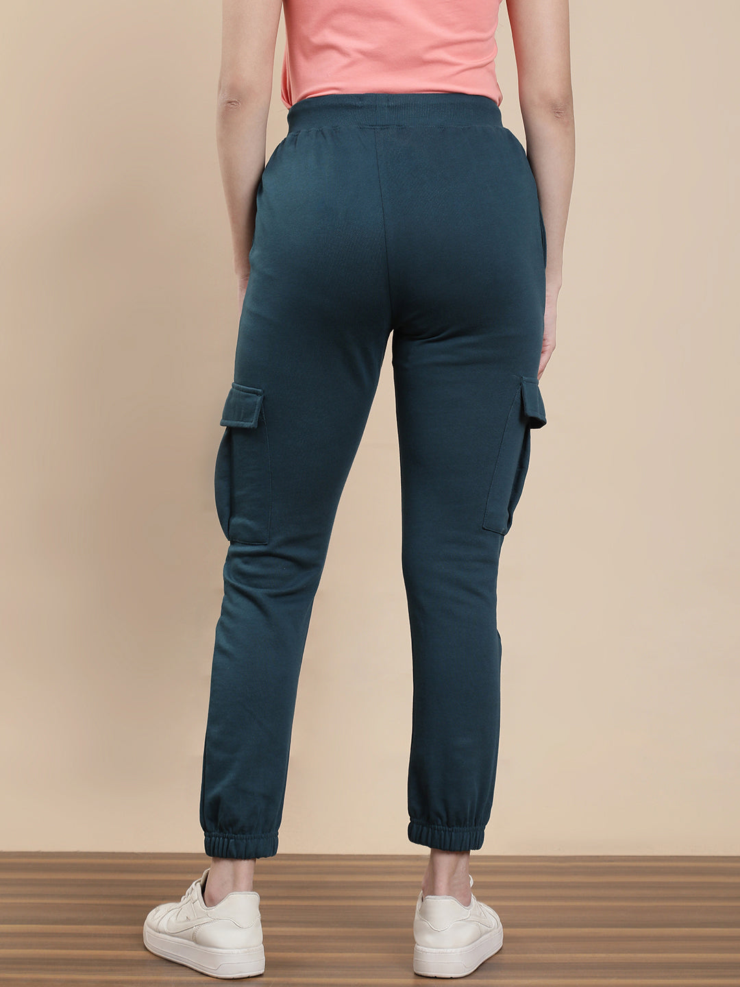 De Moza Women Casual Jogger Ocean Blue