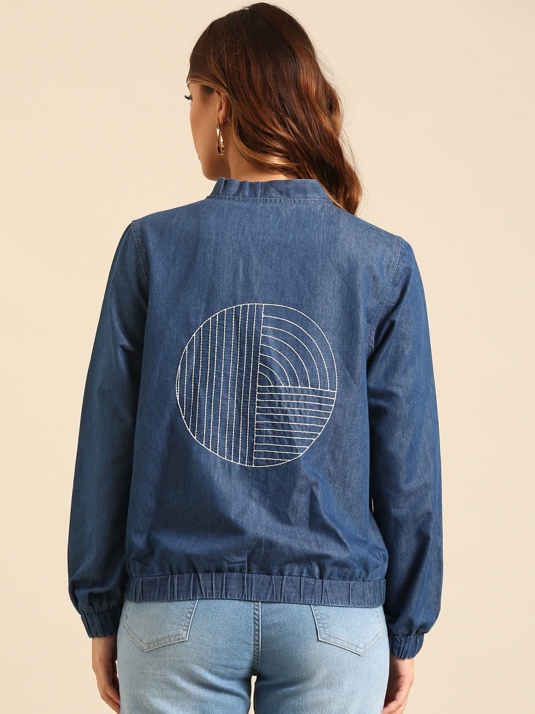 Jacket-Mid Wash - De Moza
