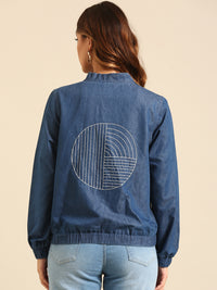 Jacket-Mid Wash - De Moza