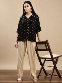 De Moza Women Casual Pants Light Beige