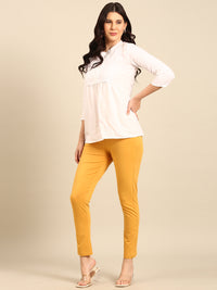 Women's Needle Pants Gold - De Moza