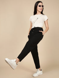 Straight Pant-Black