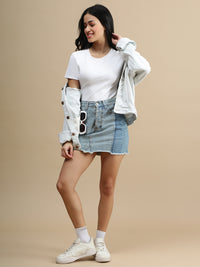 De Moza Women Casual Top White