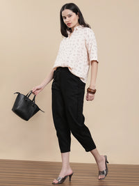 De Moza Women Casual Top Light Beige