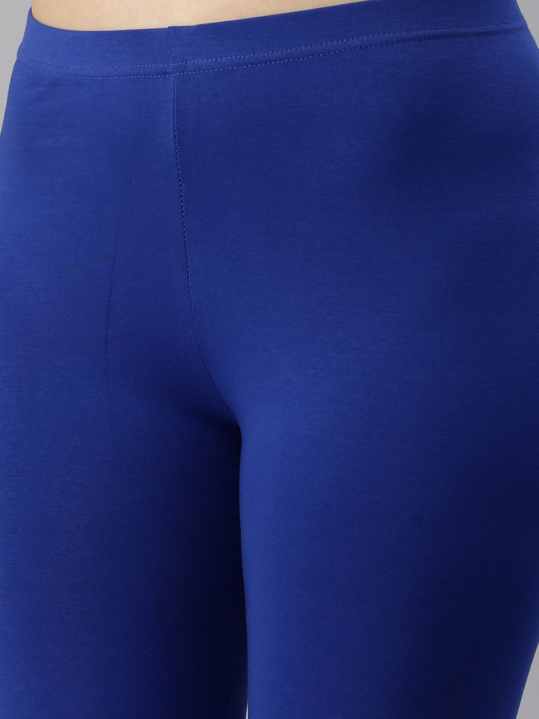 Women Ankle Length Leggings Royal Blue – De Moza