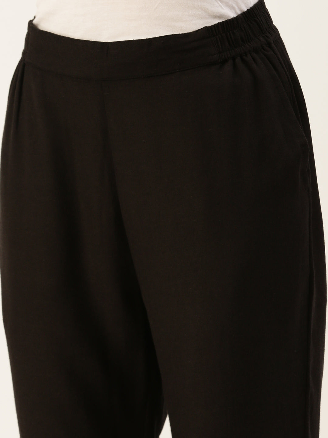 De Moza Women’s Cigarette Pant Black