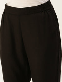 De Moza Women’s Cigarette Pant Black