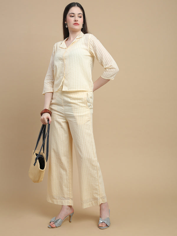 De Moza Women's Co-ords Chalk - De Moza