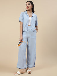 Casual Top-Jeans Blue
