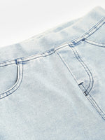 PIPIN Girls Tregging Denim Ice Wash