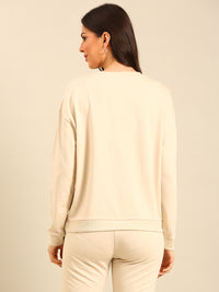 Sweatshirt-Chalk - De Moza