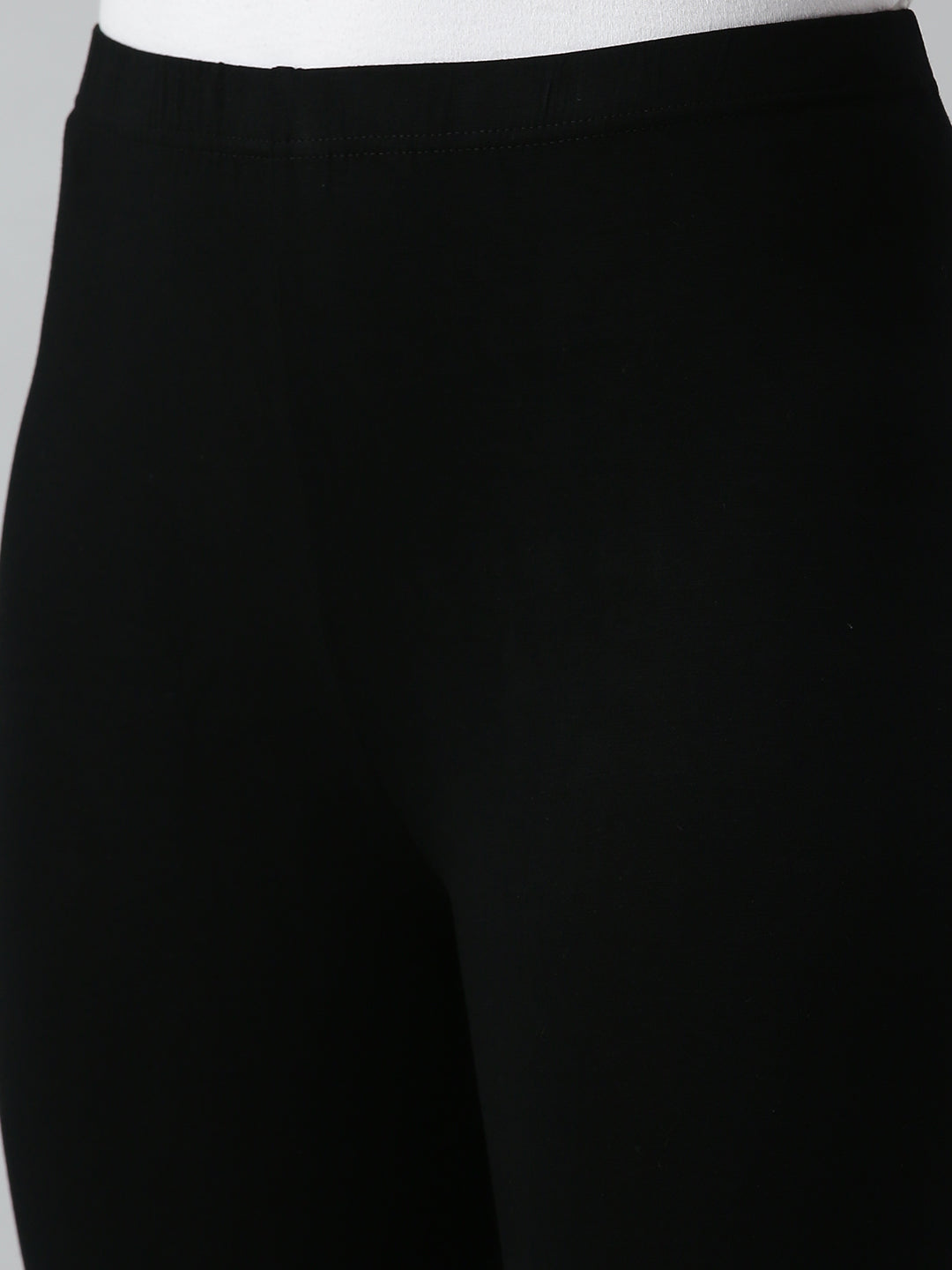 3/4th Leggings-Black - De Moza