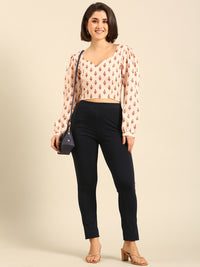 Kurti Pant-Dark Navy Blue - De Moza