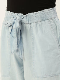 De Moza Ladies Culottes Ice Blue