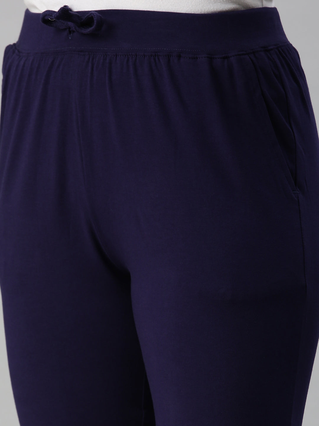 De Moza Women Athleisure Pants Navy Blue