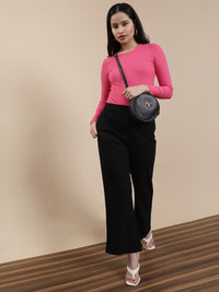 De Moza Women Casual Top Fuchsia