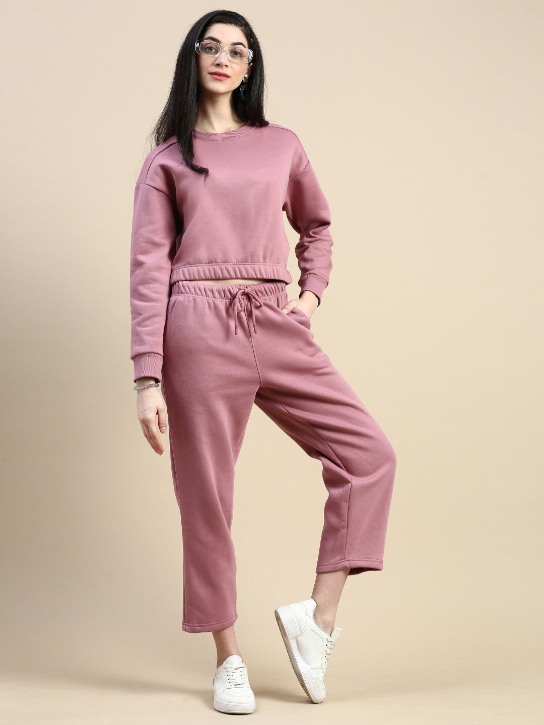 Sweatshirt-Pink - De Moza