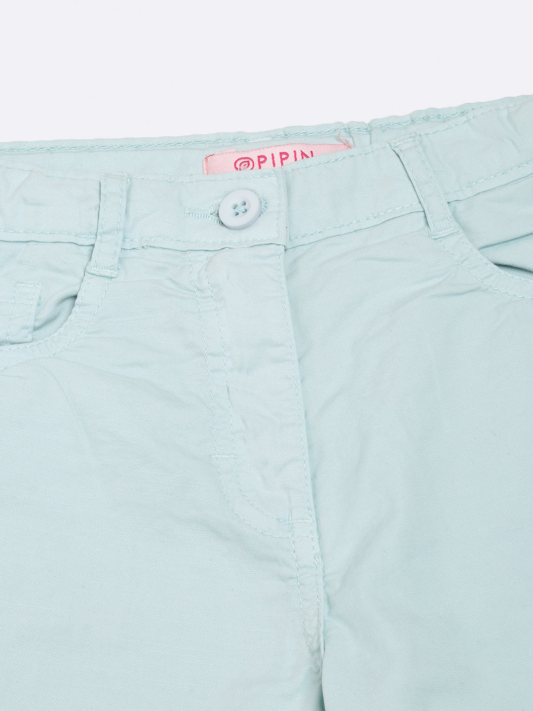PIPIN Girls Denim Shorts Blue