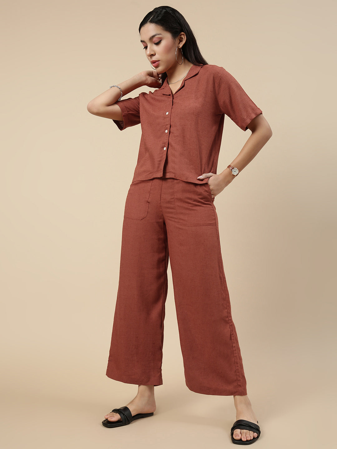 Carpenter Pants-Rust