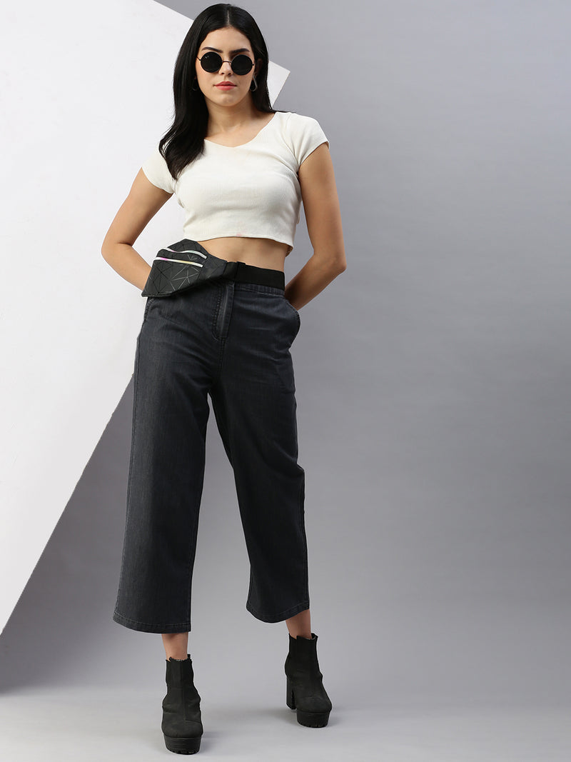 De Moza Women Palazzo Black