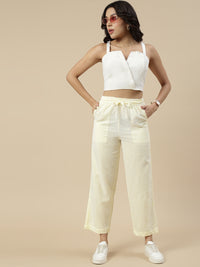 Casual Pant-Yellow