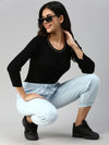 De Moza Women Jogger Ice Blue