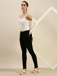 Ladies Razor Back Top Offwhite - De Moza
