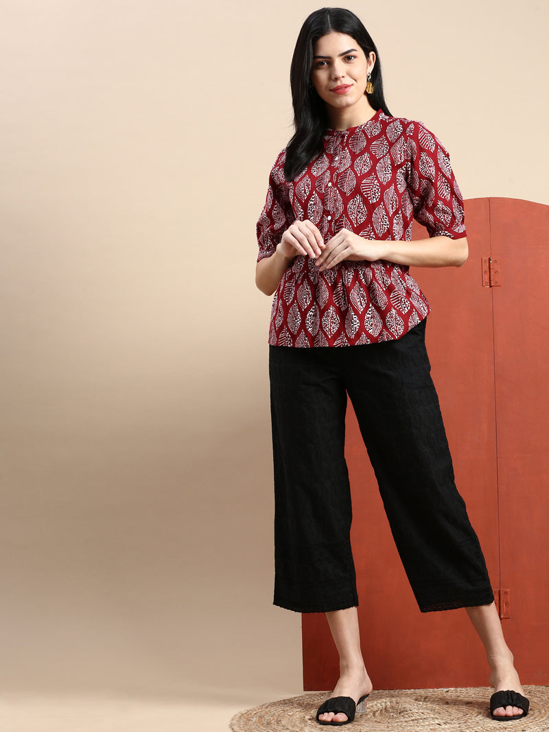 De Moza Women Palazzo Black