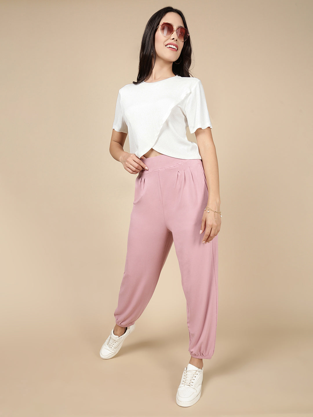 Casual Jogger-Cosmetic Pink