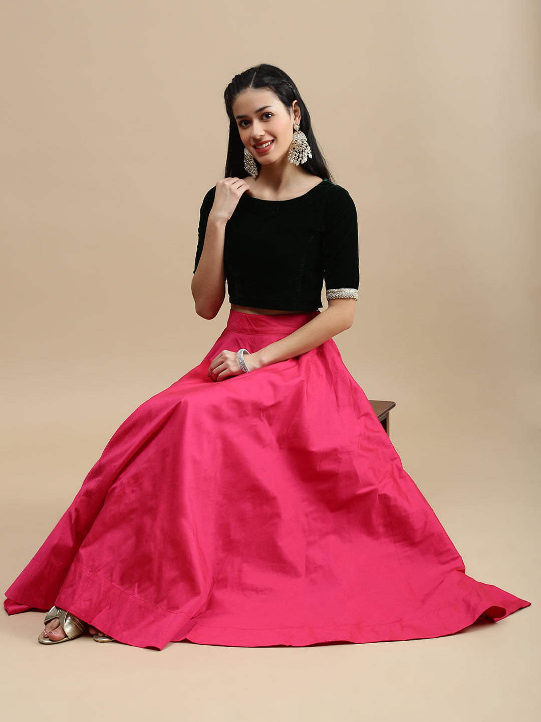 Women's Skirt Fuchsia