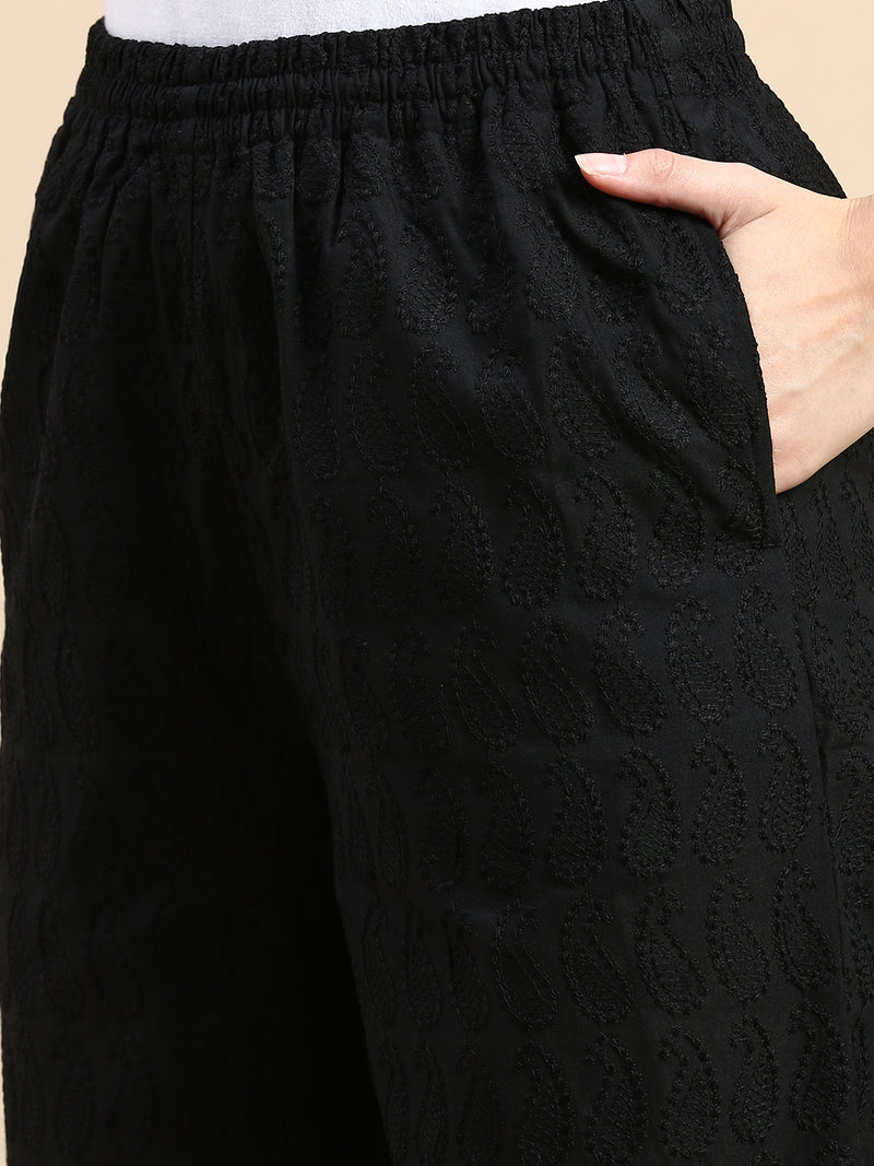 De Moza Women Palazzo Black