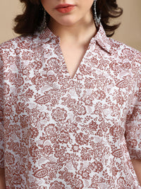 De Moza Women Casual Top White