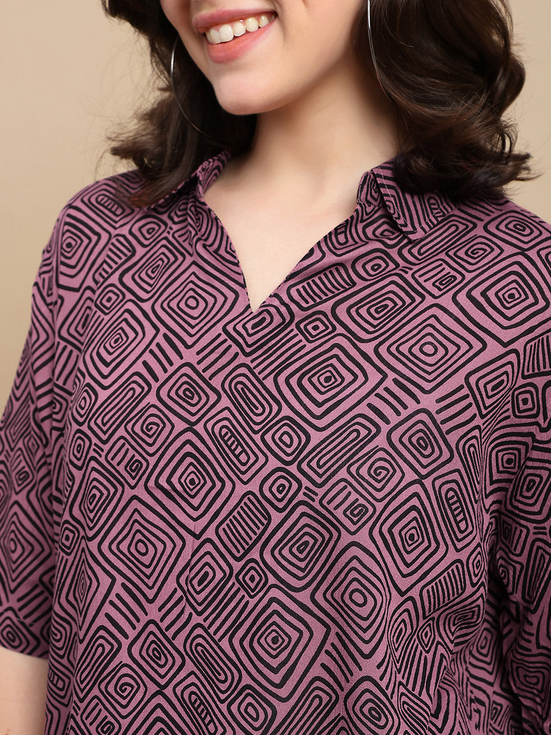 De Moza Women Casual Top Dusty Pink