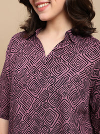 De Moza Women Casual Top Dusty Pink