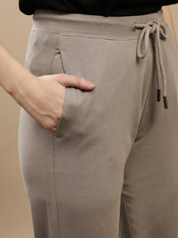 De Moza Women Casual Jogger Taupe