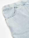 PIPIN Girls Tregging Denim Ice Wash