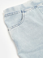 PIPIN Girls Tregging Denim Ice Wash