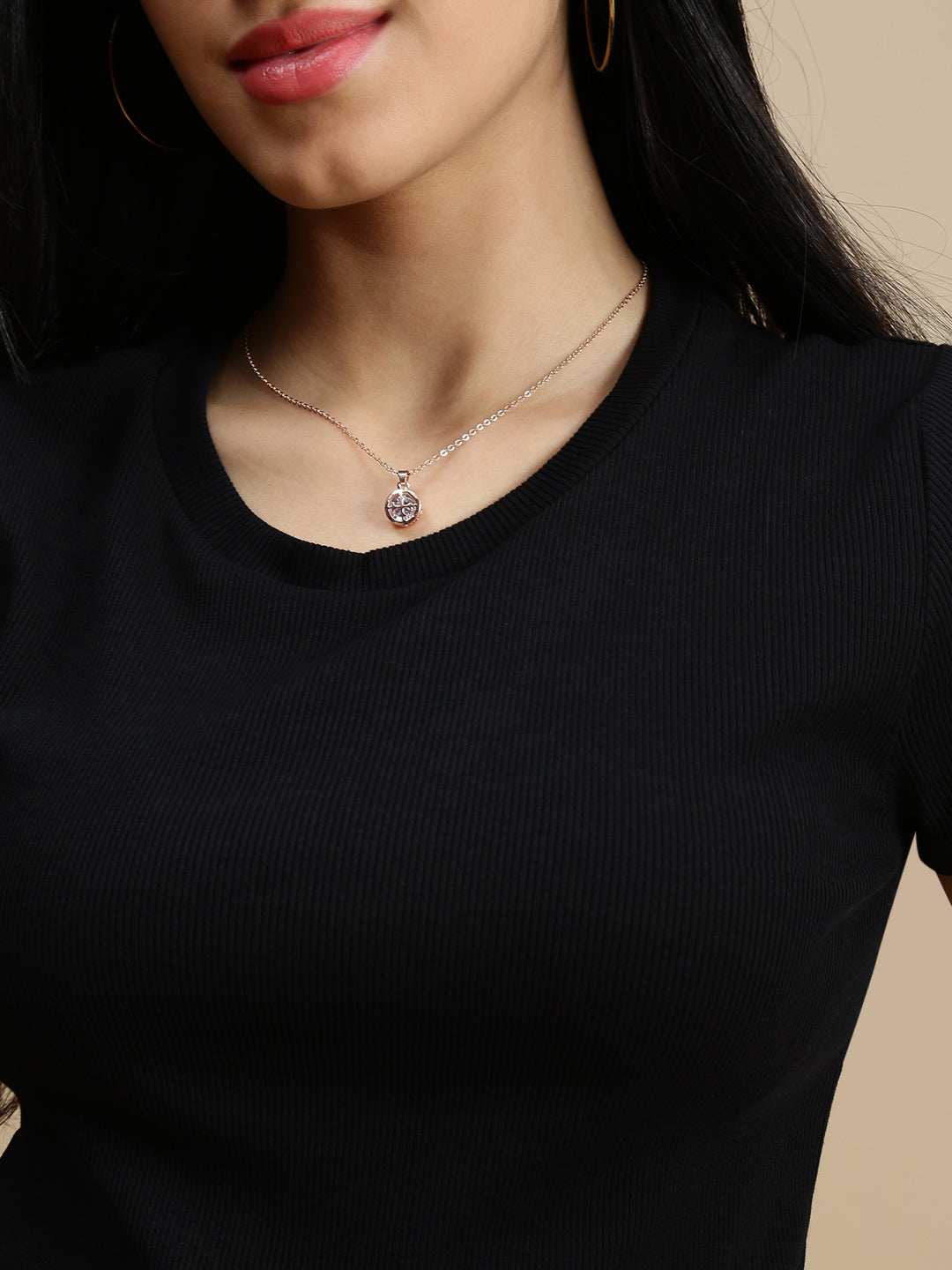 De Moza Women Casual Top Black