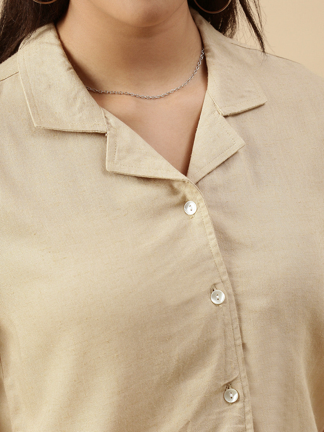 Casual Top-Light Beige