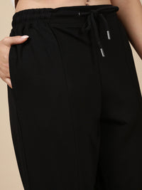 Straight Pant-Black