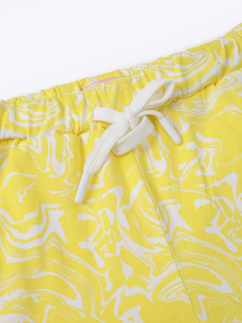 PIPIN Girls Co-ord Set Yellow